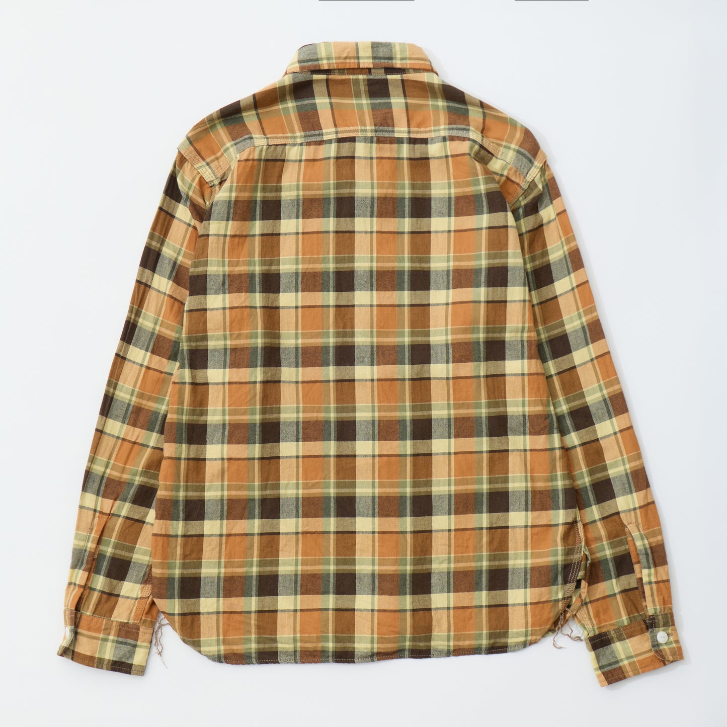 EMPIRE & SONS L/S WORK SHIRT - 30S ORGANIC TWILL CHECK