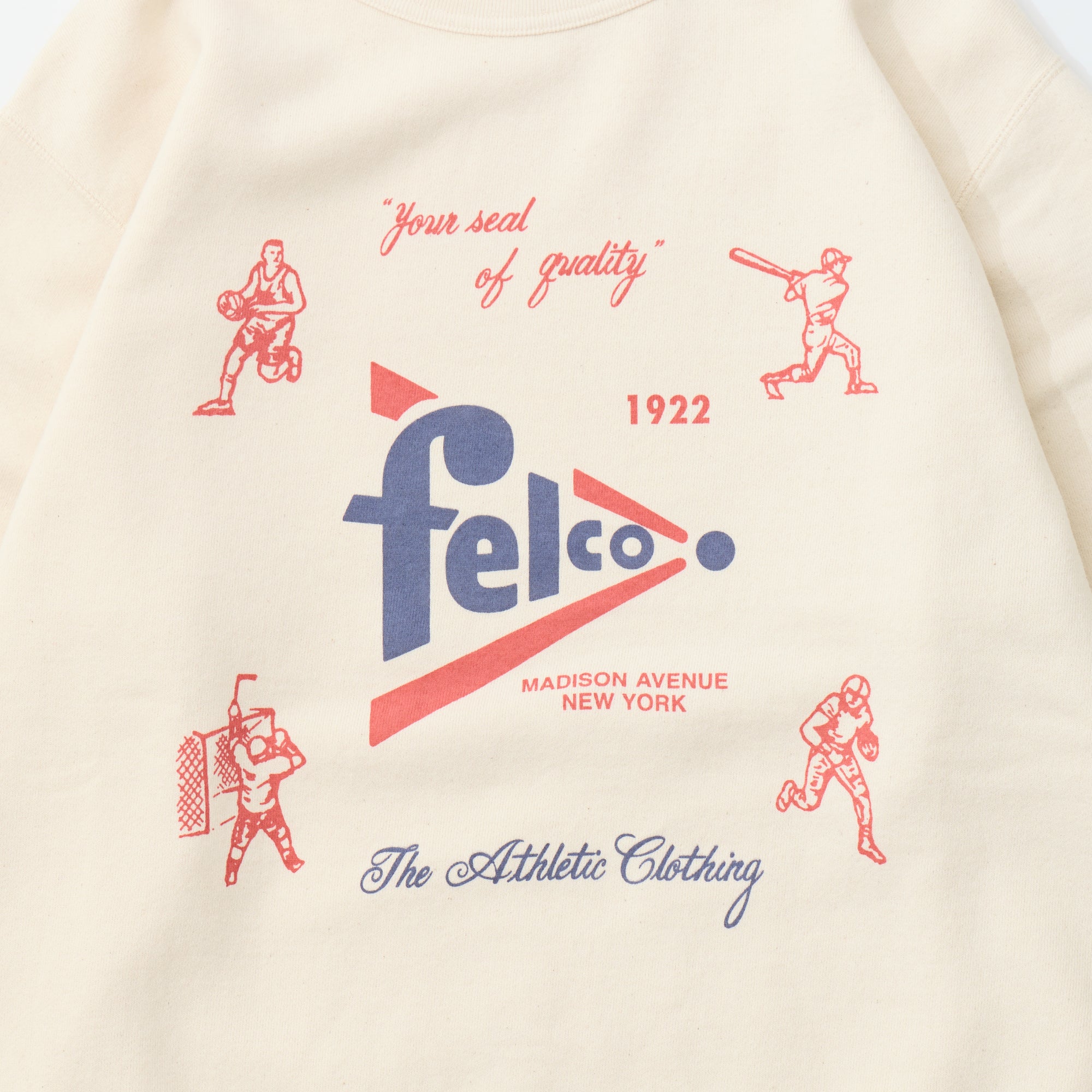FELCO CLASSIC FIT 10oz TERRY BINDER CREW SET IN SWEAT - FELCO