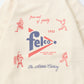 FELCO CLASSIC FIT 10oz TERRY BINDER CREW SET IN SWEAT - FELCO SPORTS PRINT