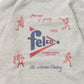 FELCO CLASSIC FIT 10oz TERRY BINDER CREW SET IN SWEAT - FELCO SPORTS PRINT