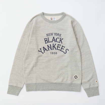 FELCO CLASSIC FIT 10oz TERRY BINDER CREW SET IN SWEAT - NEW YORK BLACK YANKEES