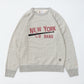 FELCO CLASSIC FIT 10oz TERRY BINDER CREW SET IN SWEAT - NEW YORK CUBANS
