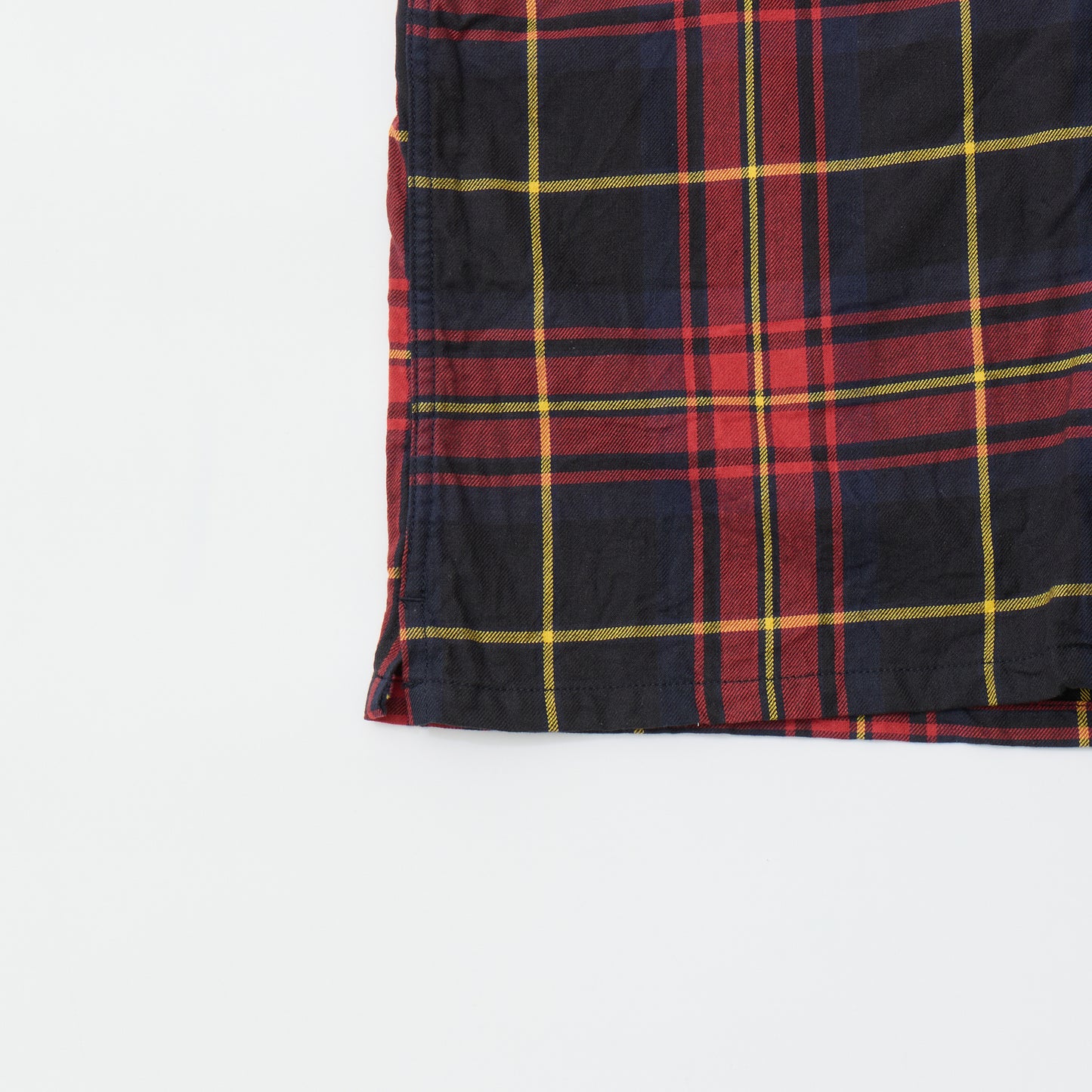 EMPIRE & SONS WORK SHIRT JACKET - COTTON TWILL CHECK - RED_BLACK_YELLOW