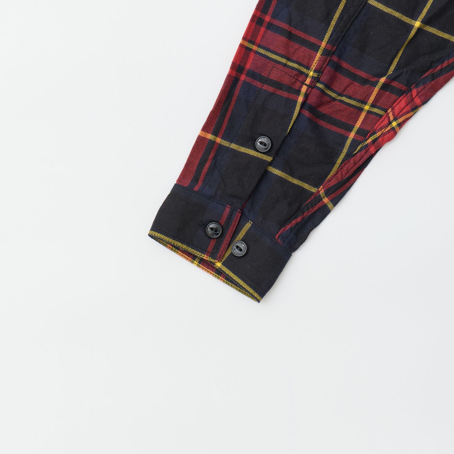 EMPIRE & SONS WORK SHIRT JACKET - COTTON TWILL CHECK - RED_BLACK_YELLOW