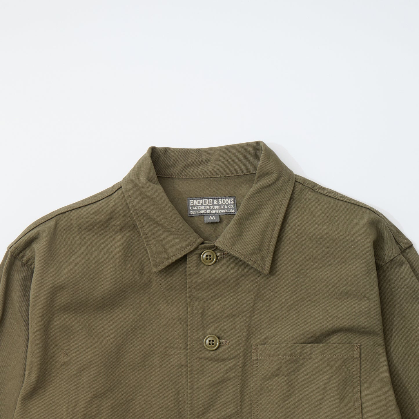 EMPIRE & SONS COVERALL WORK JACKET - VINTAGE SLUB CHINO
