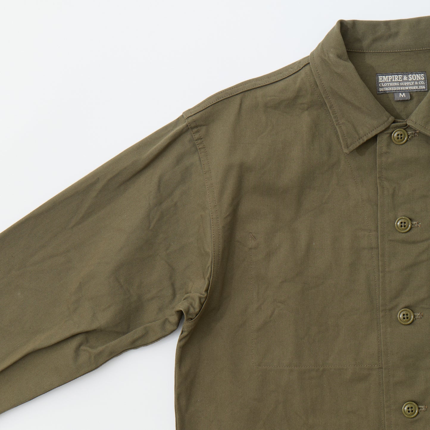 EMPIRE & SONS COVERALL WORK JACKET - VINTAGE SLUB CHINO