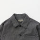 EMPIRE & SONS COVERALL WORK JACKET - 7.5oz SALT AND PEPPER CHAMBRAY - BALL BIO WASH