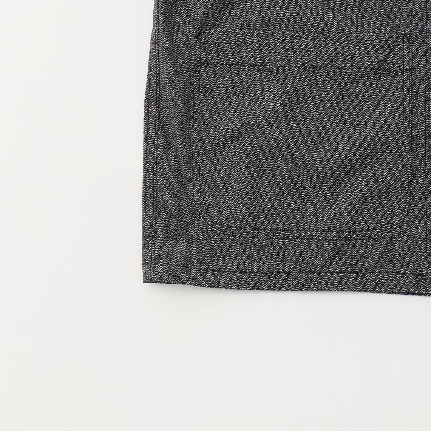 EMPIRE & SONS COVERALL WORK JACKET - 7.5oz SALT AND PEPPER CHAMBRAY - BALL BIO WASH