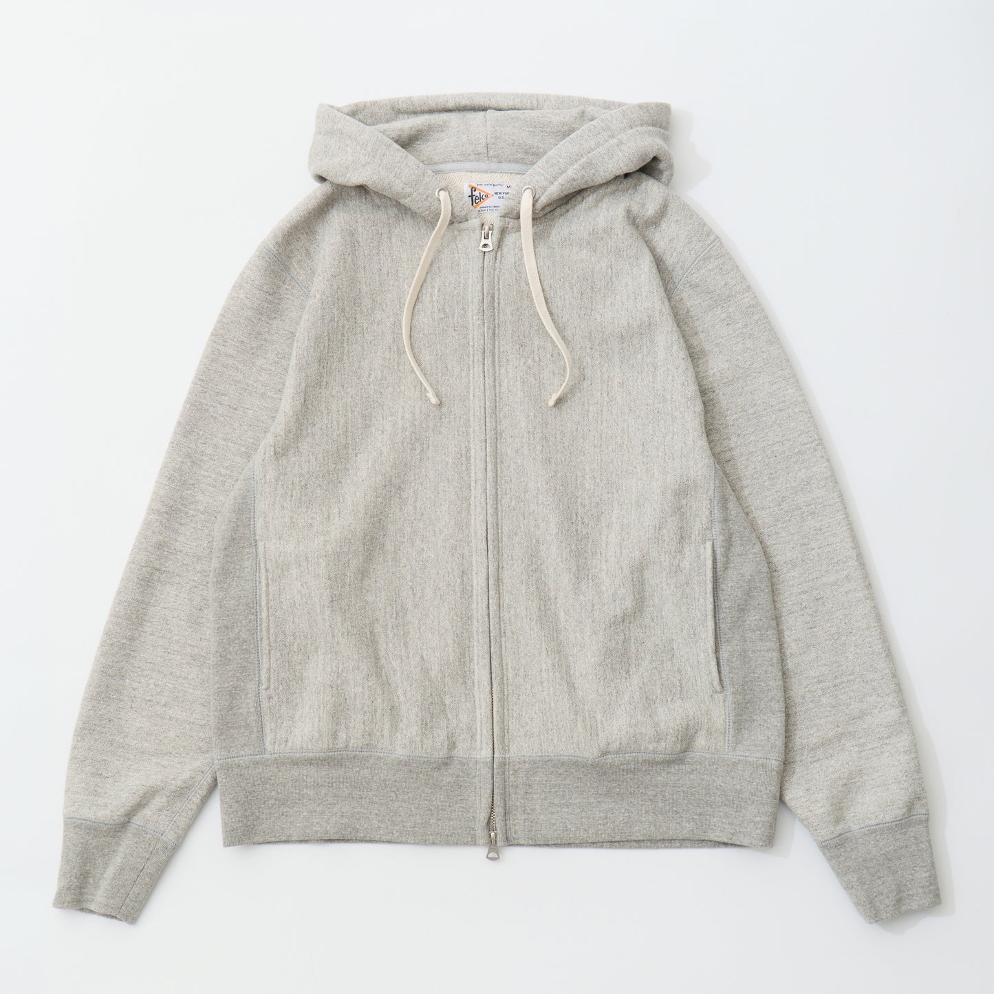 FELCO 16oz CLASSIC FIT INVERSE WEAVE FULL ZIP PARKA SLASH POCKET - 5 COLORS