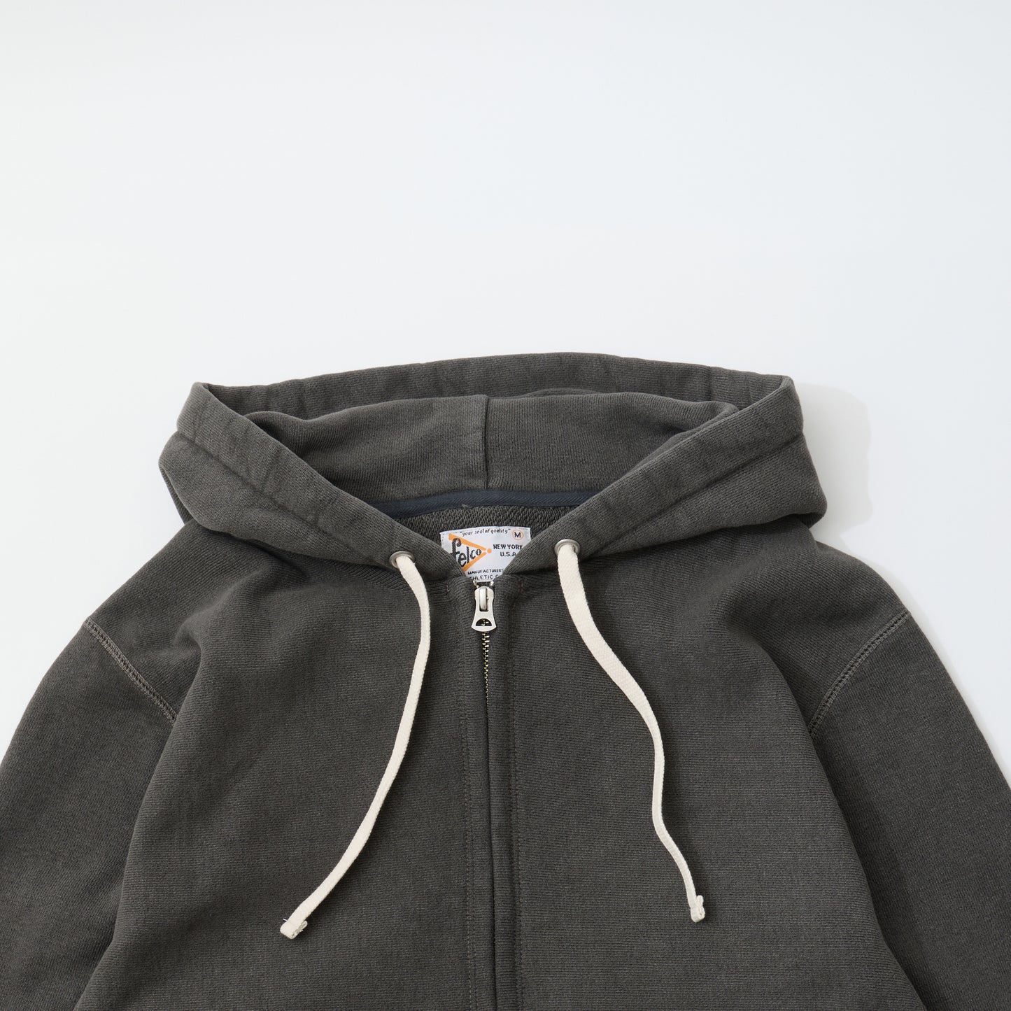 FELCO 16oz CLASSIC FIT INVERSE WEAVE FULL ZIP PARKA SLASH POCKET - 5 COLORS