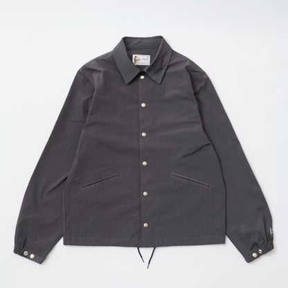 FELCO CLASSIC FIT SET IN SLEEVE UNLINED COACH JACKET SNAP BUTTON FRONT - 2 COLORS