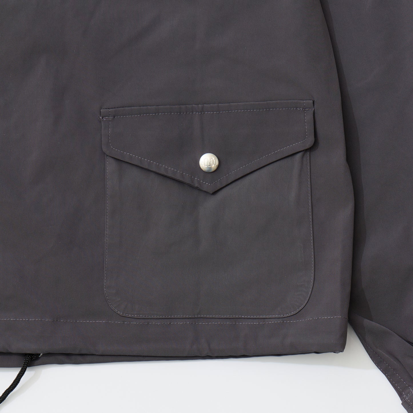 FELCO CLASSIC FIT SET IN SLEEVE UNLINED COACH JACKET SNAP BUTTON FRONT - 2 COLORS