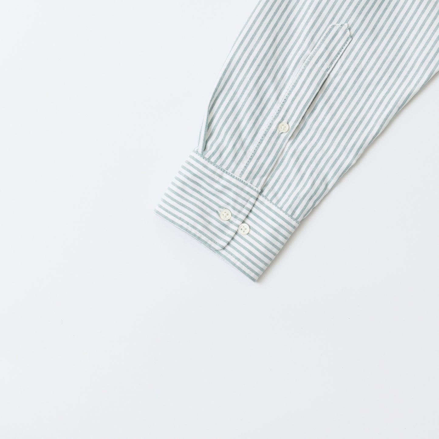 KEATON CHASE USA L/S CLASSIC FIT PULLOVER BD SHIRT CANDY STRIPE - SUPIMA MIXED CLASSIC OXFORD