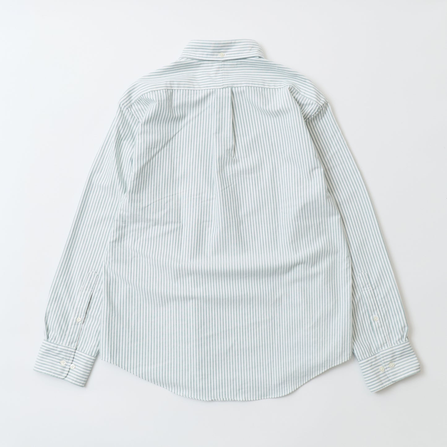 KEATON CHASE USA L/S CLASSIC FIT PULLOVER BD SHIRT CANDY STRIPE - SUPIMA MIXED CLASSIC OXFORD