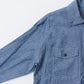 EMPIRE & SONS HALF ZIP WORK SHIRT - CHAMBRAY