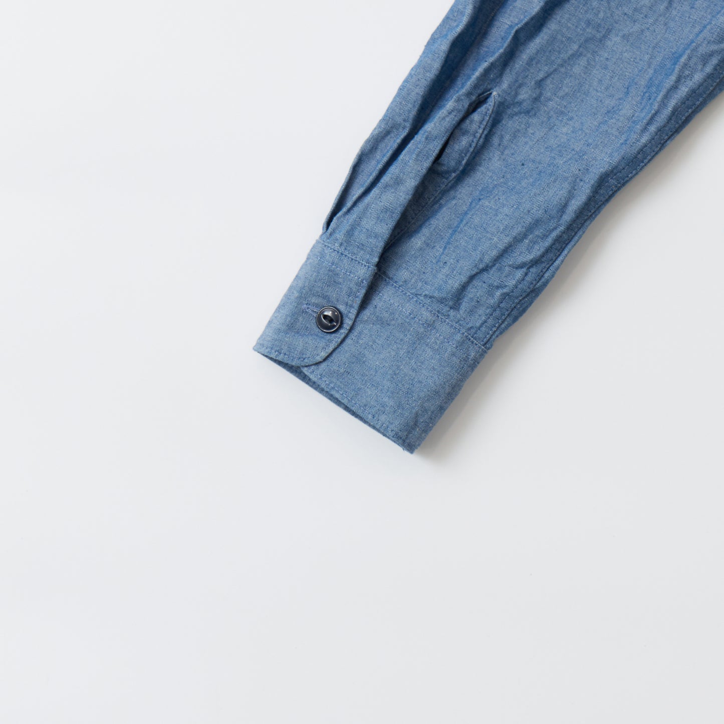 EMPIRE & SONS HALF ZIP WORK SHIRT - CHAMBRAY