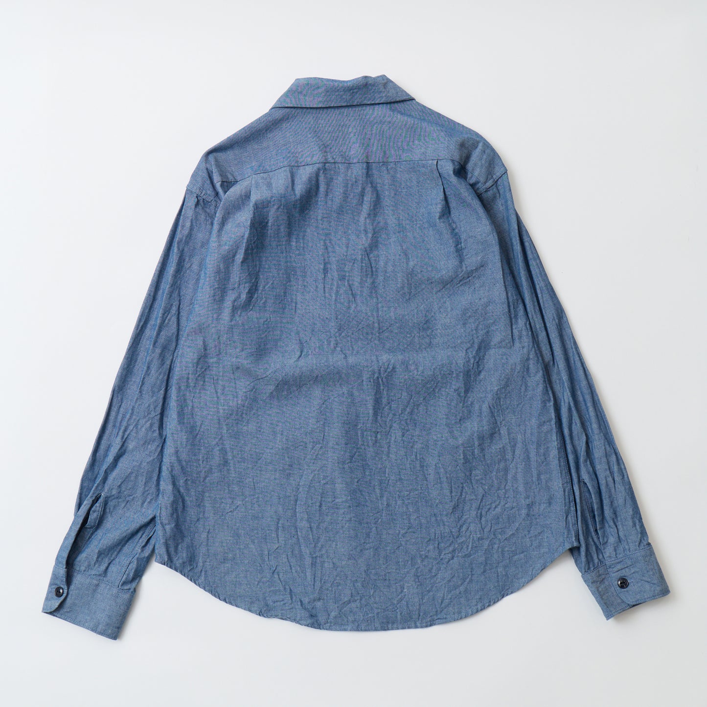 EMPIRE & SONS HALF ZIP WORK SHIRT - CHAMBRAY