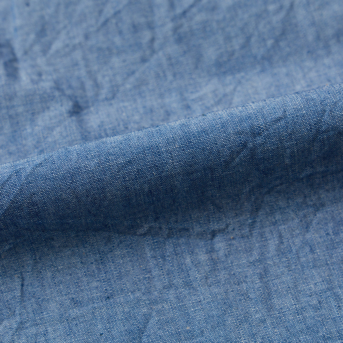 EMPIRE & SONS HALF ZIP WORK SHIRT - CHAMBRAY