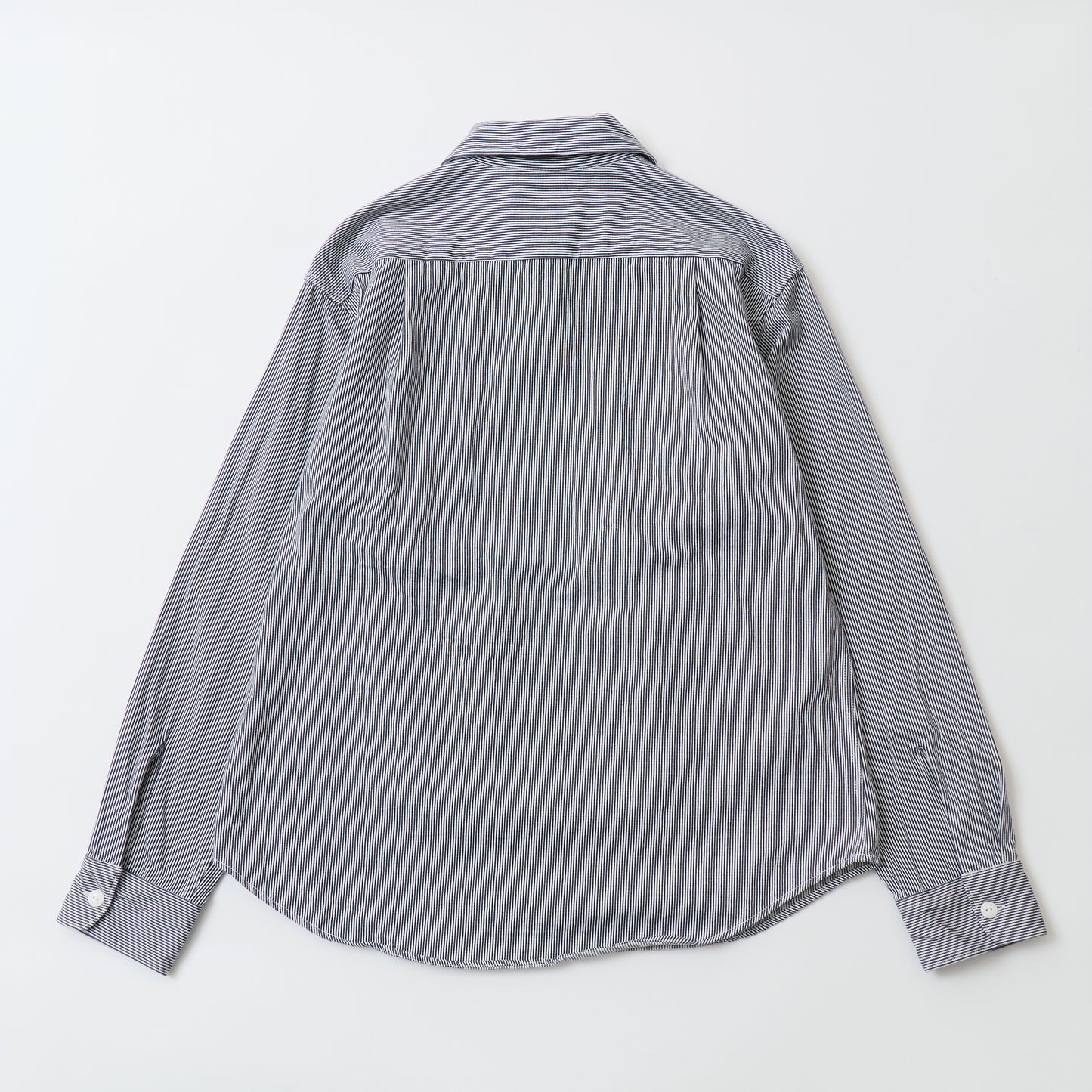 EMPIRE & SONS HALF ZIP WORK SHIRT - HICKORY STRIPE