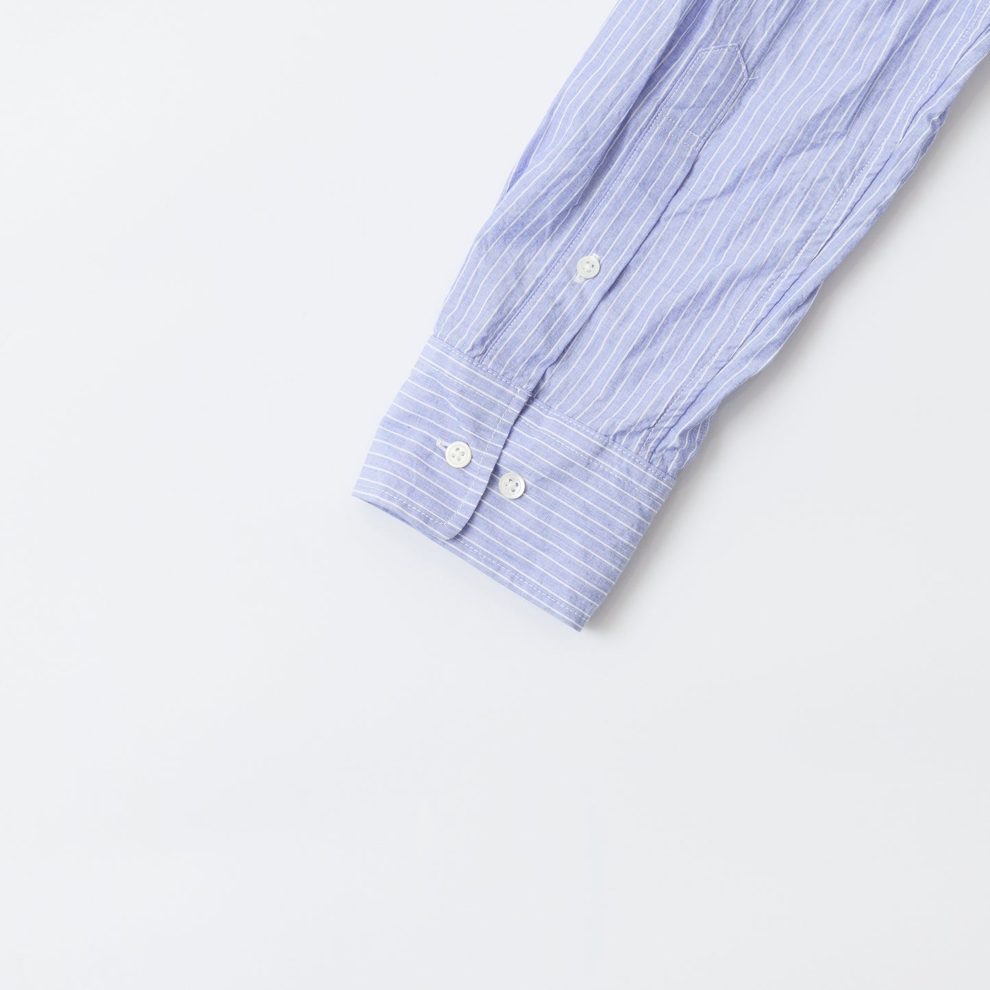 KEATON CHASE USA L/S FULLOPEN CLASSIC FIT BD SHIRT - END ON END STRIPE