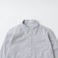 KEATON CHASE USA L/S PULLOVER CLASSIC FIT BD SHIRT - CODE WEAVE STRIPE