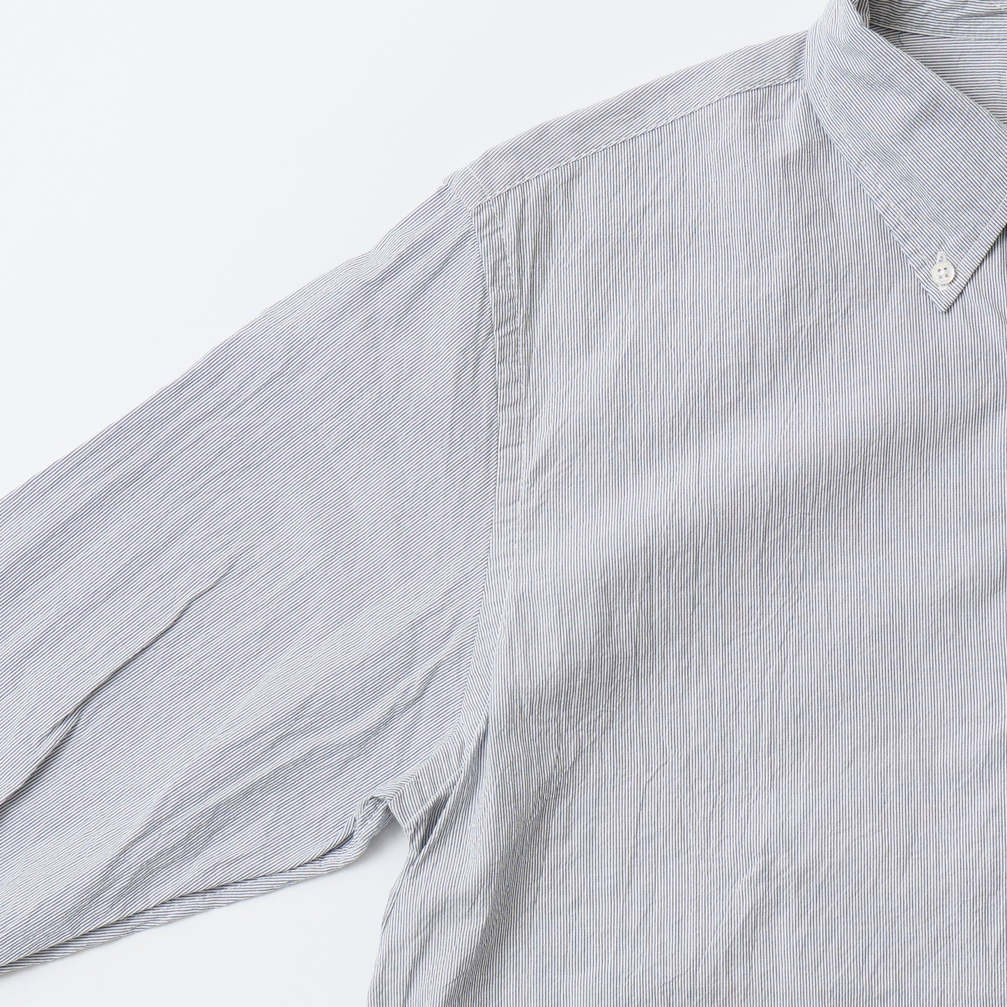 KEATON CHASE USA L/S PULLOVER CLASSIC FIT BD SHIRT - CODE WEAVE STRIPE