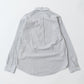 KEATON CHASE USA L/S PULLOVER CLASSIC FIT BD SHIRT - CODE WEAVE STRIPE