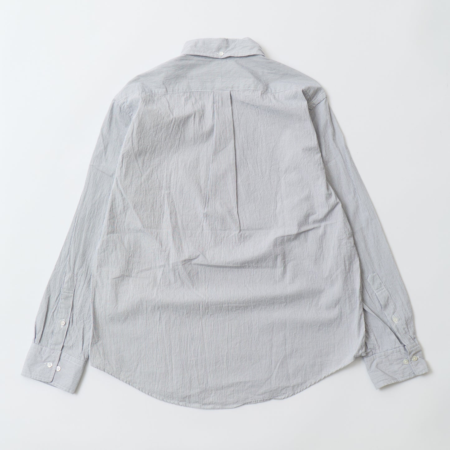 KEATON CHASE USA L/S PULLOVER CLASSIC FIT BD SHIRT - CODE WEAVE STRIPE