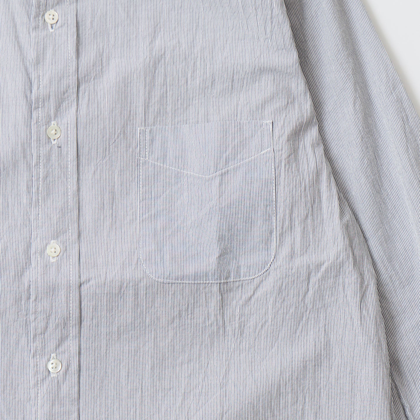 KEATON CHASE USA L/S CLASSIC FIT FULLOPEN BD SHIRT - CODE WEAVE STRIPE
