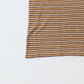 FELCO S/S CREW POCKET TEE - OLD PAPER STRIPE