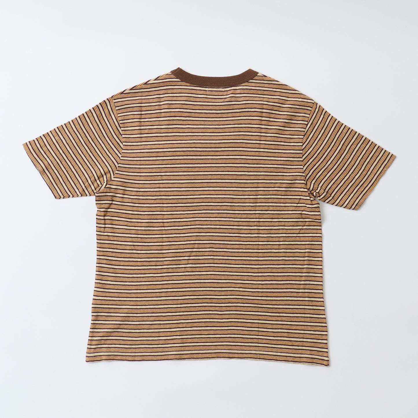 FELCO S/S CREW POCKET TEE - OLD PAPER STRIPE