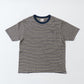 FELCO S/S CREW POCKET TEE - OLD PAPER STRIPE