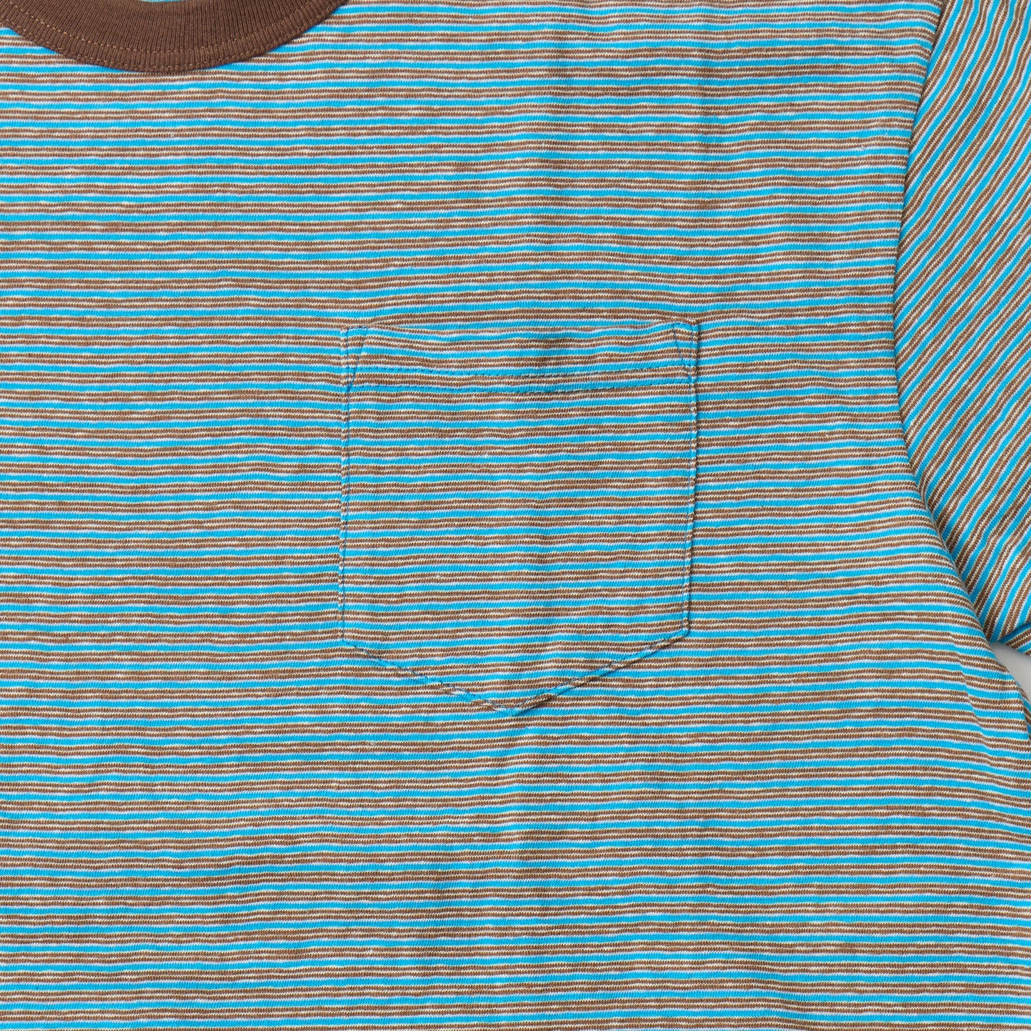 FELCO S/S CREW POCKET TEE - KAMOI STRIPE