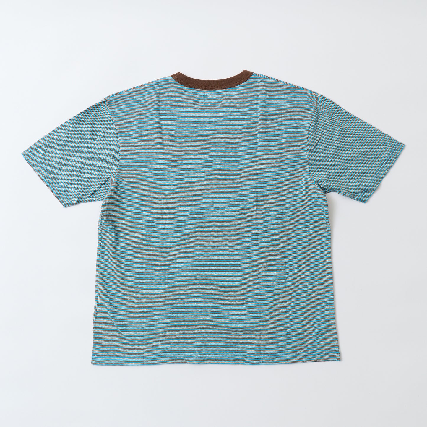 FELCO S/S CREW POCKET TEE - KAMOI STRIPE