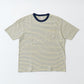 FELCO S/S CREW POCKET TEE - KAMOI STRIPE