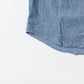 KEATON CHASE USA S/S CLASSIC FIT PULLOVER B/D SHIRT - 5oz INDIGO CHAMBRAY