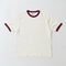 WHITE / BURGUNDY
