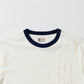 FELCO S/S RINGER POCKET TEE 8812 VINTAGE JERSEY - WHITE