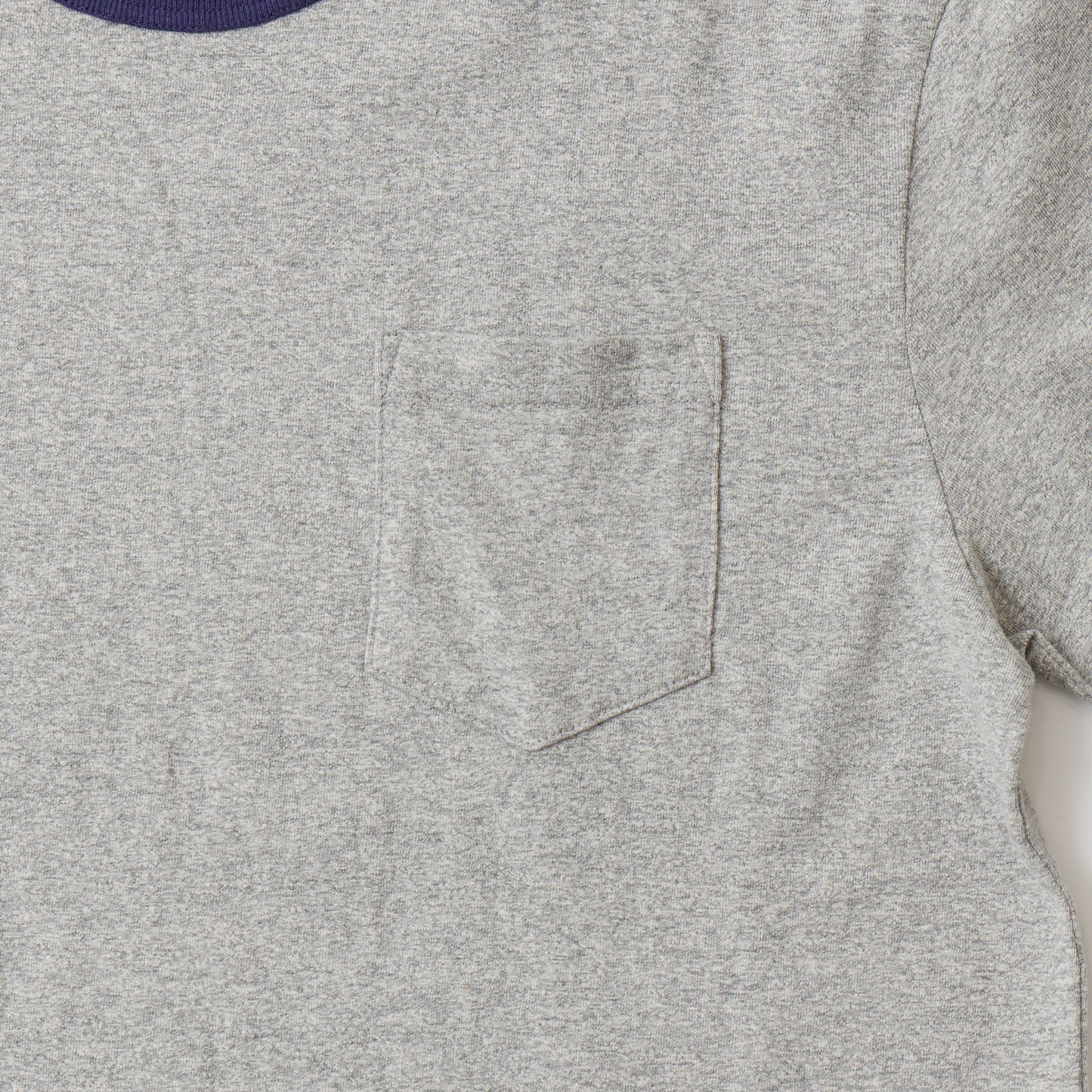 FELCO S/S RINGER POCKET TEE 8812 VINTAGE JERSEY - TWISTED GREY