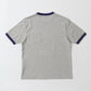 FELCO S/S RINGER POCKET TEE 8812 VINTAGE JERSEY - TWISTED GREY