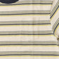 FELCO S/S CREW POCKET TEE - TICK TACK STRIPE