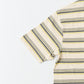 FELCO S/S CREW POCKET TEE - TICK TACK STRIPE