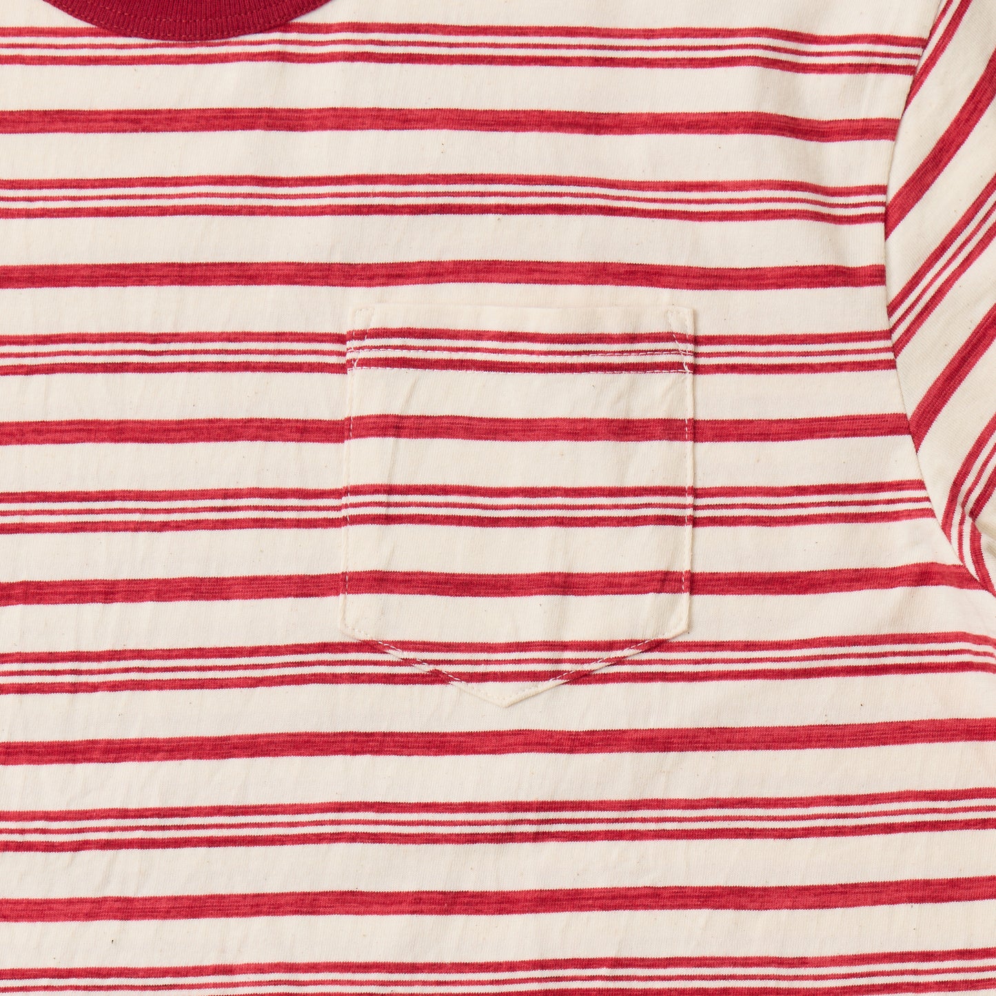 FELCO S/S RINGER POCKET TEE - RETRO SEPC STRIPE