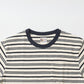 FELCO S/S RINGER POCKET TEE - RETRO SEPC STRIPE