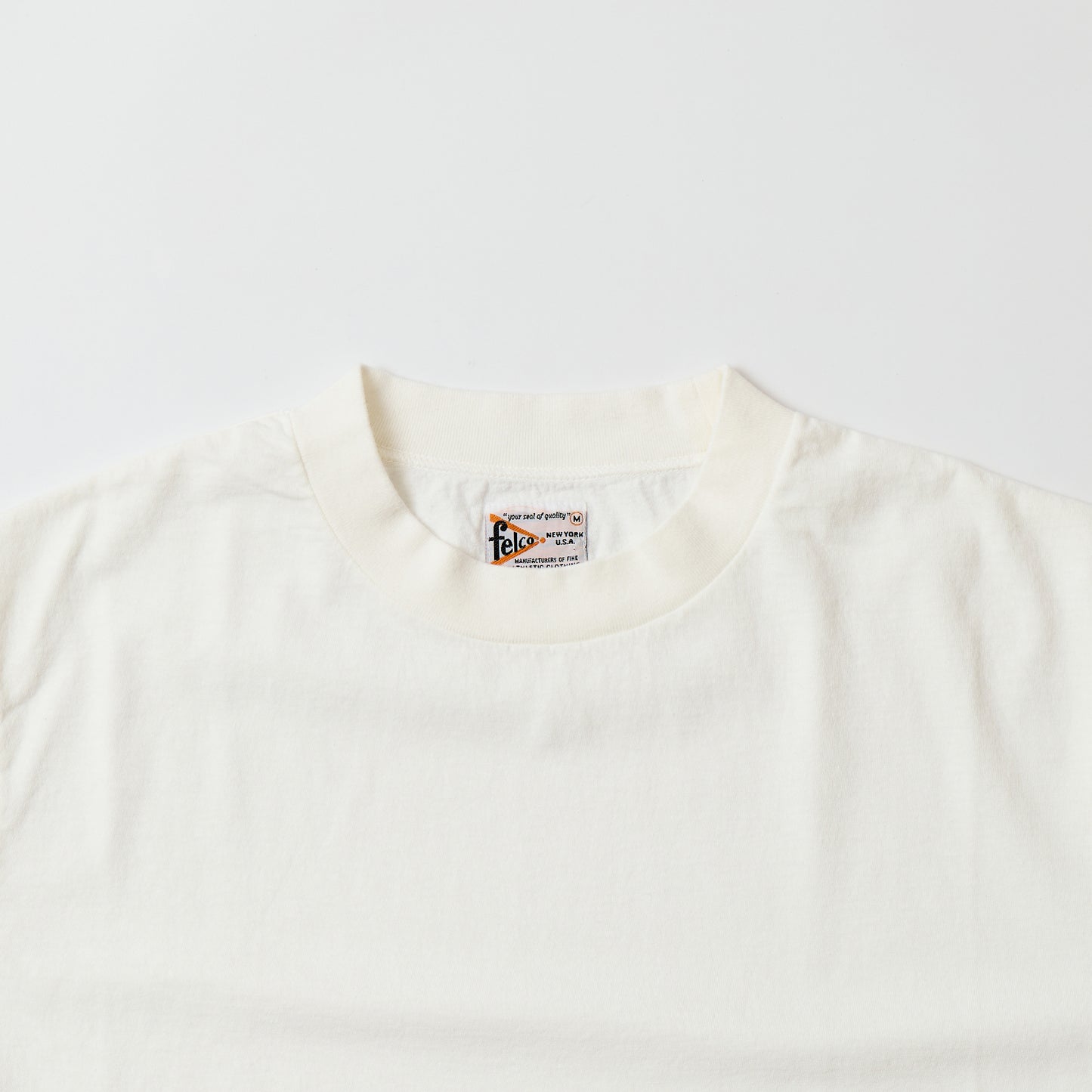 FELCO S/S HI-CREW TEE 5oz 30SINGLE CALIFORNIA JERSEY(USA) - 5 COLORS