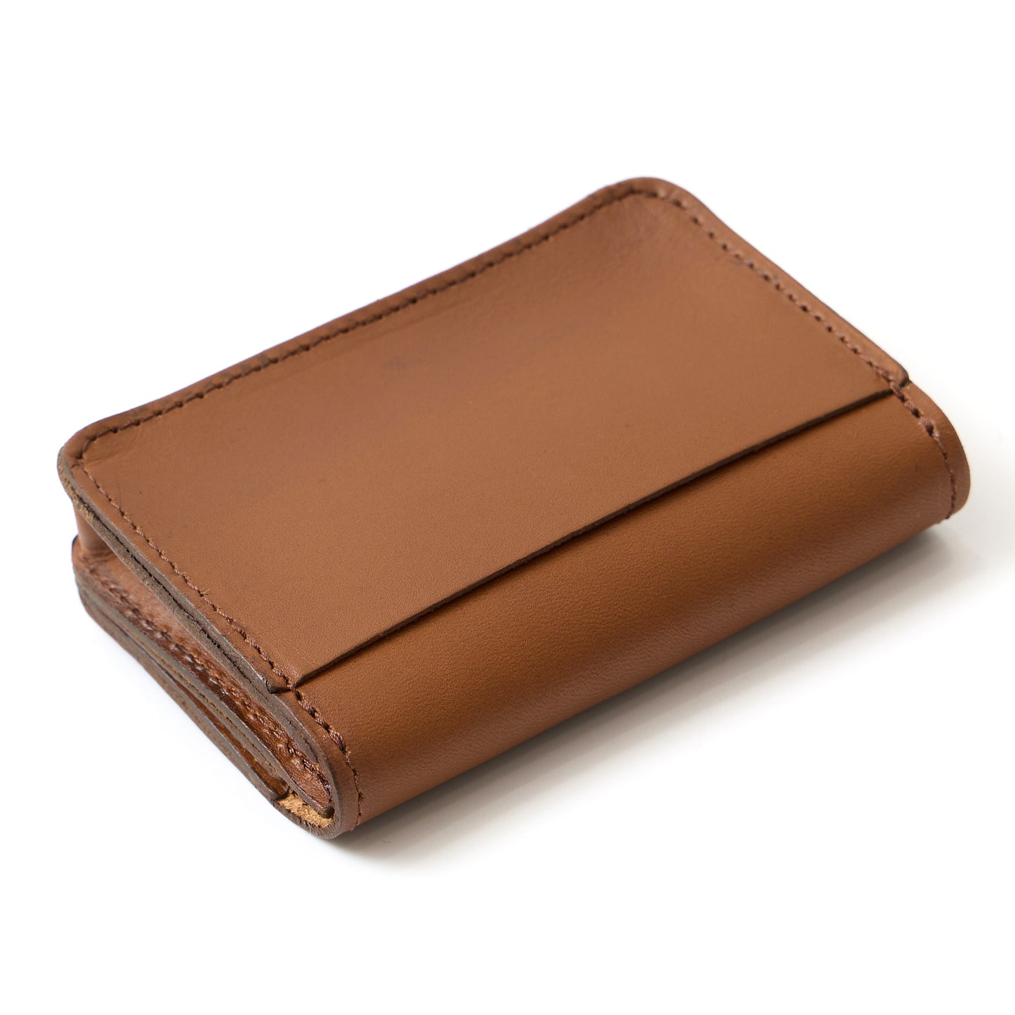 HTC MULTIPLE FLOWER UMBRELLA CARD CASE - LT. BROWN