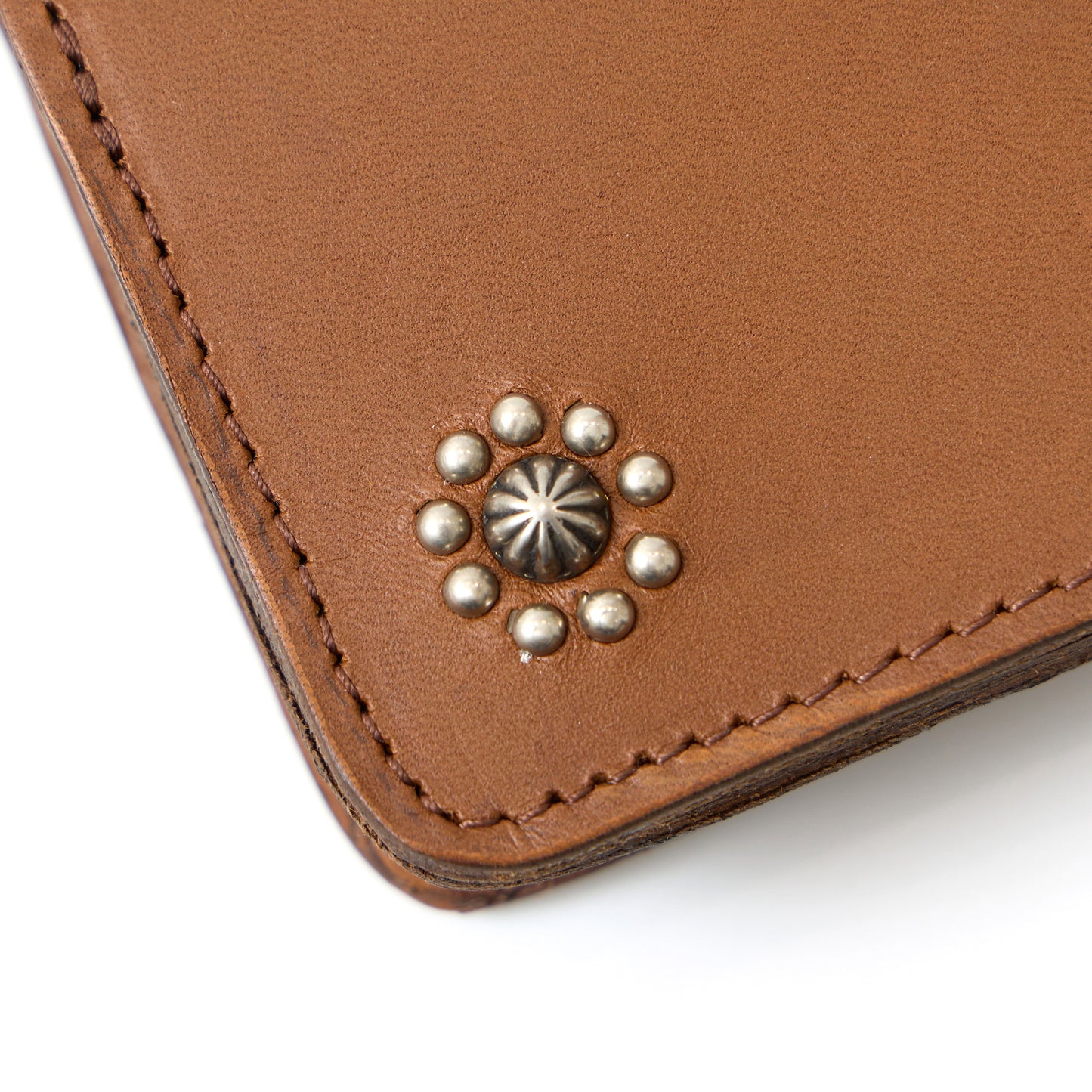 HTC MULTIPLE FLOWER UMBRELLA CARD CASE - LT. BROWN