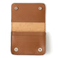 HTC MULTIPLE FLOWER UMBRELLA CARD CASE - LT. BROWN