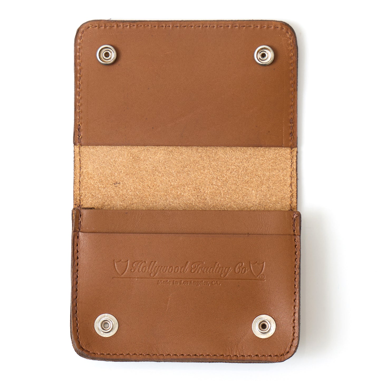 HTC MULTIPLE FLOWER UMBRELLA CARD CASE - LT. BROWN