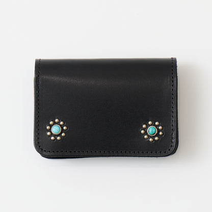 HTC MULTIPLE FLOWER TQ CARD CASE - BLACK